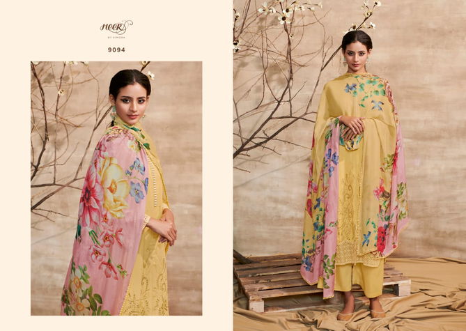 Heer Shabiba By Kimora Cotton Salwar Suits Catalog
